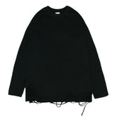 Men Long Sleeve T Shirt Ripped T-shirt Trendy Loose